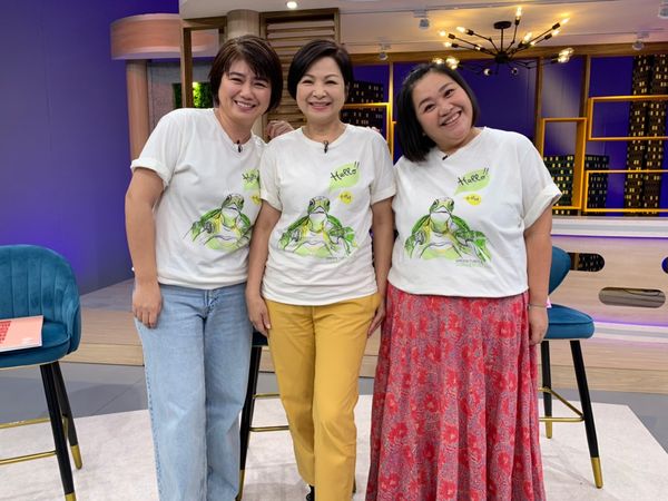 ▲▼楊貴媚、鍾欣凌、嚴藝文三人上《一袋女王》，分享一起主持實境節目的點滴及互爆糗事。（圖／衛視中文台提供）