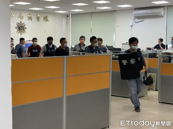 ▲▼台南殺警案,三分局員警整裝出動,陳偉捷。（圖／記者許展溢翻攝）