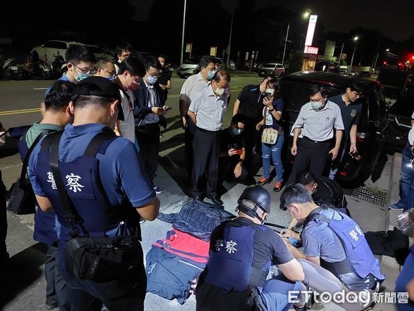 台南殺警林姓嫌犯在新竹落網。（圖／記者陳以昇翻攝）