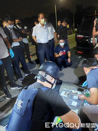 台南殺警林姓嫌犯在新竹落網。（圖／記者陳以昇翻攝）