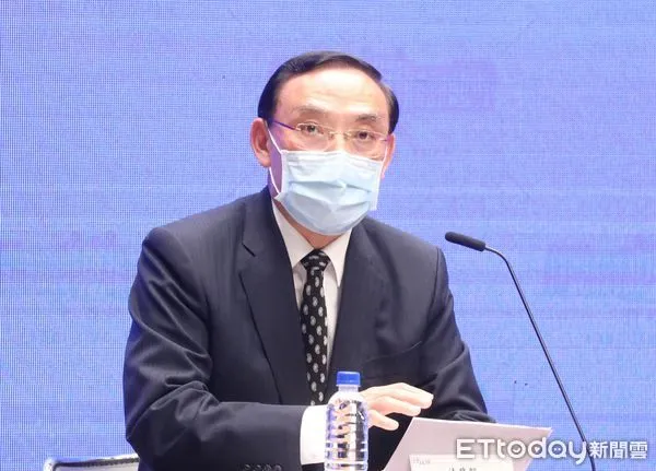 ▲▼行政院回應時事記者會 法務部長蔡清祥。（圖／記者屠惠剛攝）