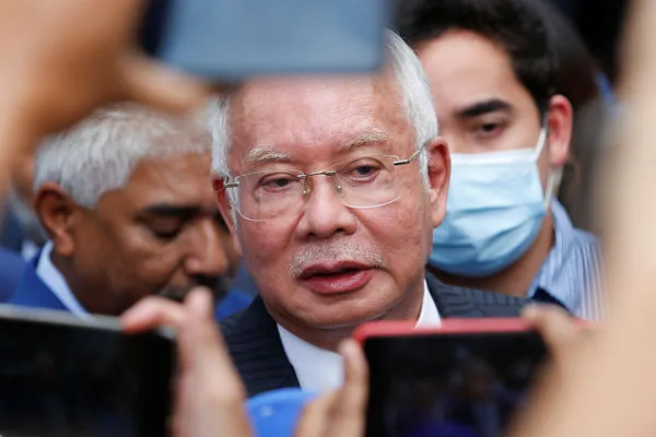 ▲▼前馬來西亞首相納吉（Najib Razak）觸犯貪汙等7罪，被判處12年有期徒刑及2.1億令吉罰款，2022年8月23日最終上訴失敗。（圖／路透）