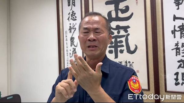 ▲▼彰化員警陳國欽殉職，訓練科長林世明至今仍無法釋懷。（圖／記者唐詠絮翻攝）