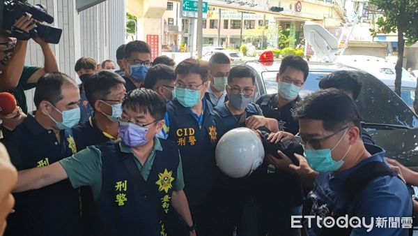 ▲台南市警三分局偵訊後依殺人、強盜、竊盜等罪嫌將林嫌移送台南地檢署偵辦，檢察官複訊後，諭知聲請羈押。（圖／記者林悅翻攝，下同）