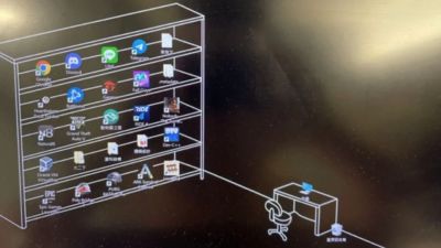 應用程式排整齊！她分享「哥哥的電腦桌面」喊好可愛　網笑：10年前就流行過