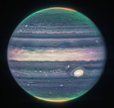 ▲木星。（圖／翻攝自NASA`s James Webb Space Telescope）