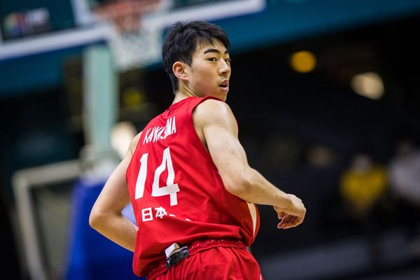 ▲U18中華男籃史魯齊、郭俊言，日本川島悠翔。（圖／取自FIBA官網）