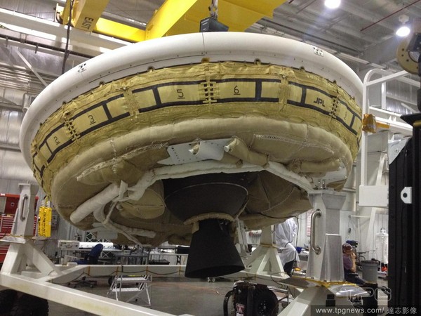 NASA製「飛碟」成功升空　人類登入火星有望（圖／達志影像）