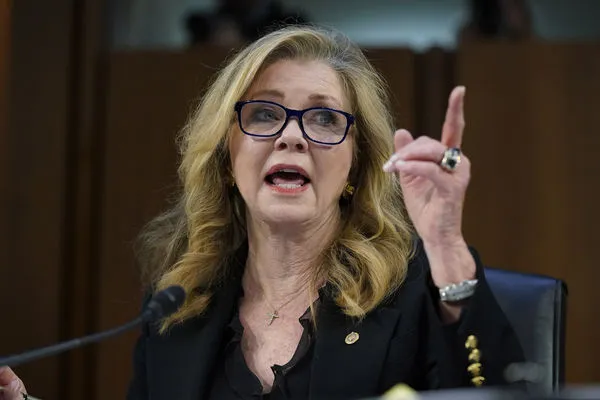 ▲▼美國參議院共和黨籍議員布蕾波恩（Marsha Blackburn）。（圖／達志影像／美聯社）
