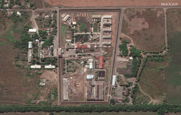 ▲▼ 烏克蘭東部的沃爾諾瓦卡監獄（Olenivka）。（圖／路透）