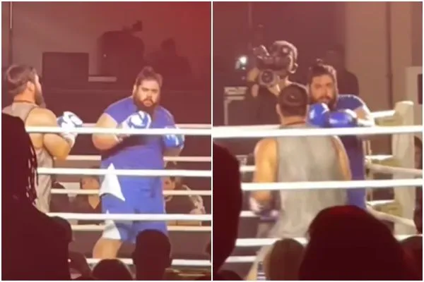 ▲▼ 伊朗30歲猛男加里比（Sajad Gharibi）身材健美，吸引上百萬粉絲，卻被發現都是靠修圖。（圖／翻攝YouTube、Instagram@sajadgharibiofficial）