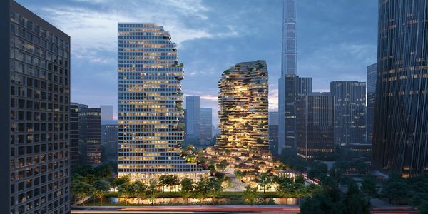▲MVRDV在大陸南京打造綠洲般的微型城市Oasis Towers。（圖／翻攝MVRDV官網）