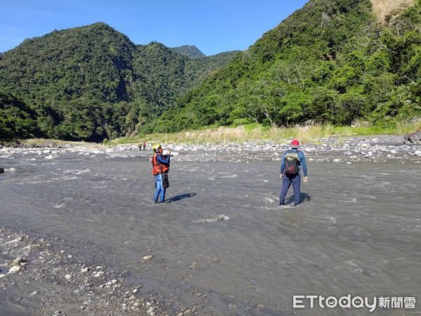 ▲▼      台中清水公所武界失聯，搜救畫面曝光       。（圖／記者游瓊華翻攝）