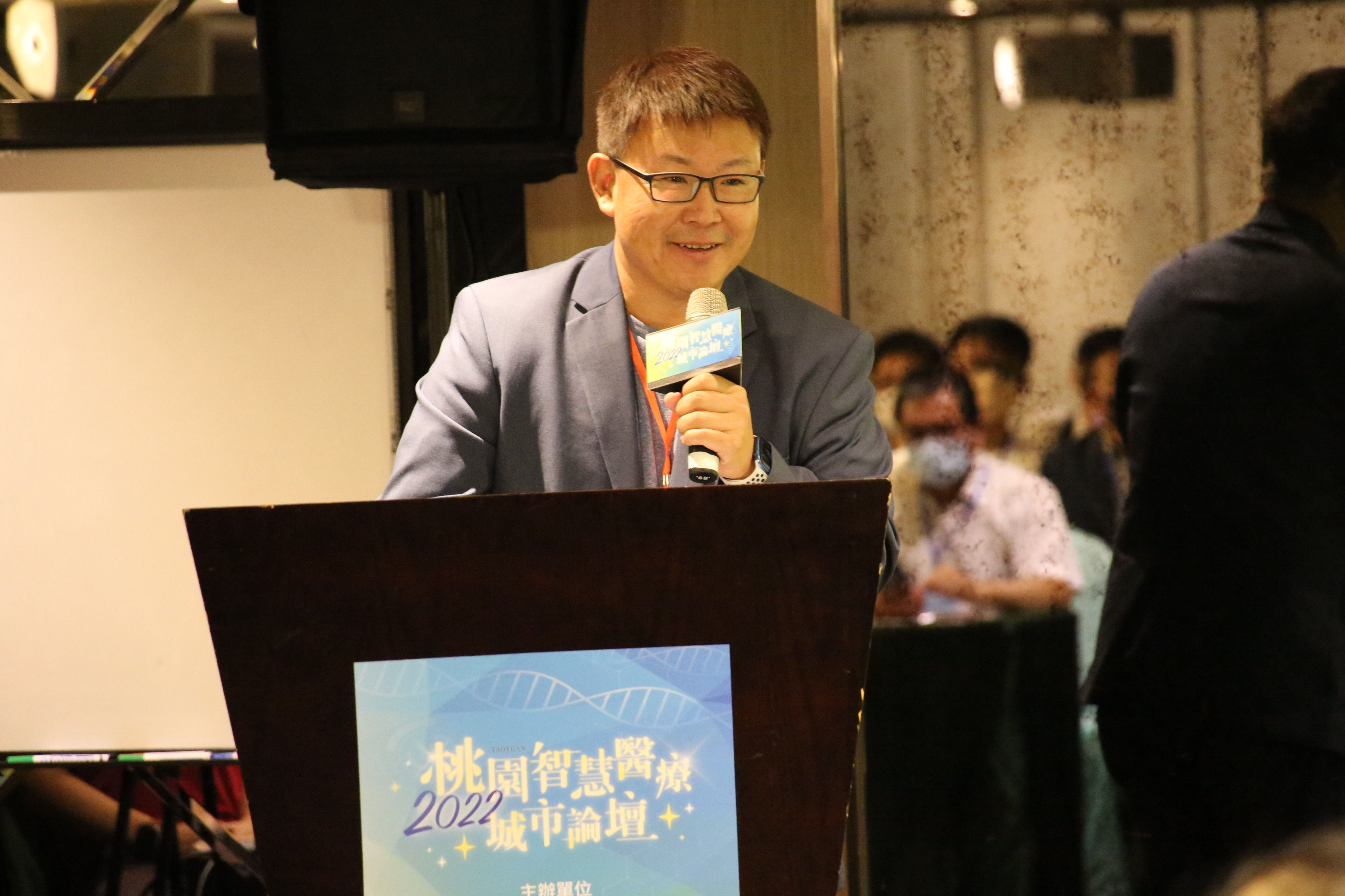 ▲盛弘醫藥宣布攜手英華達攻大健康生活圈，盛弘董事長楊弘仁。（圖／盛弘提供）