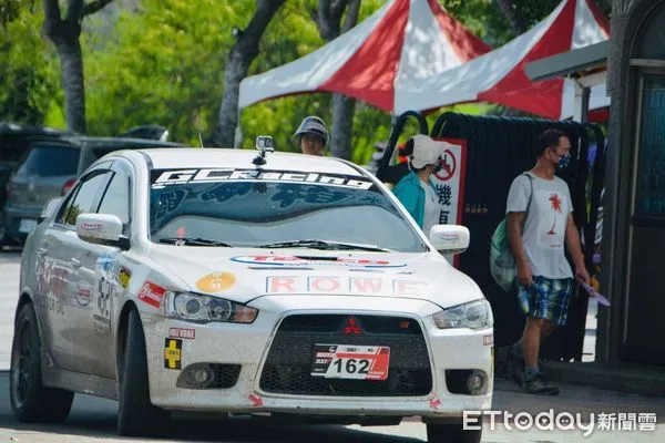 ▲關山週休假日舉辦拉力賽車。（圖／記者楊漢聲翻攝）