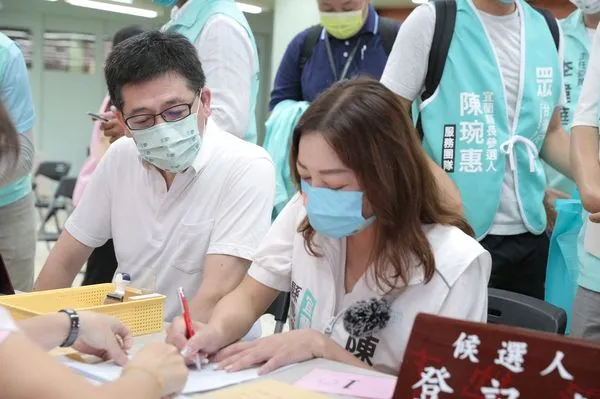 ▲▼民眾黨陳琬惠登記參選宜蘭縣長。（圖／民眾黨提供，下同）