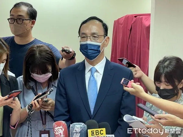 ▲朱立倫主持國民黨中評會。（圖／記者羅婉庭攝）