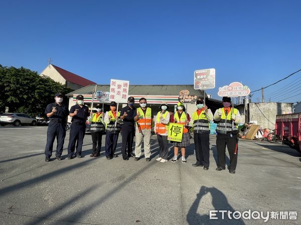 ▲里港警分局執行護童專案             。（圖／記者陳崑福翻攝，下同）