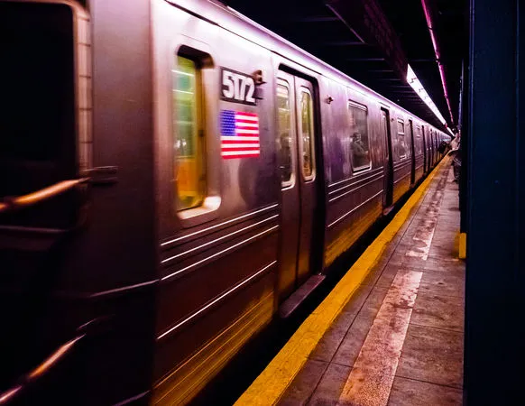 ▲▼紐約地鐵,地鐵站,列車。（示意圖／達志影像）