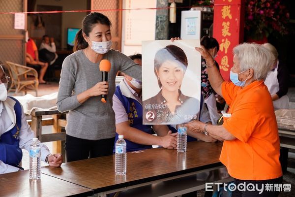 ▲許淑華力拚延續國民黨在南投縣的長期執政。（圖／許淑華競選總部提供）