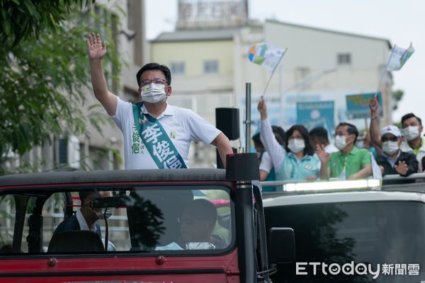 ▲▼ 李俊俋登記參選 。（圖／李俊俋辦公室提供）