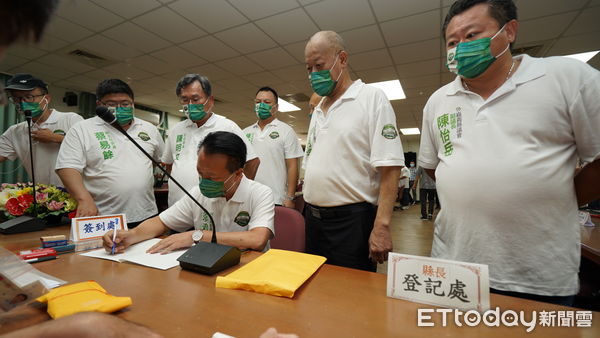 ▲▼   翁章梁拚連任完成參選登記 無人機升空嘉義起飛  。（圖／記翁章梁競選團隊提供）