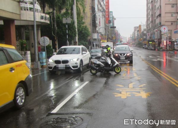 ▲▼台中警方統計，今年上半年雨天發生車禍比起去年同期多了2127件。（圖／警方提供，下同）