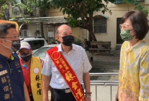 擺平家族紛爭...雲林老議長改選鄉長　蘇治芬打氣：來場君子之爭