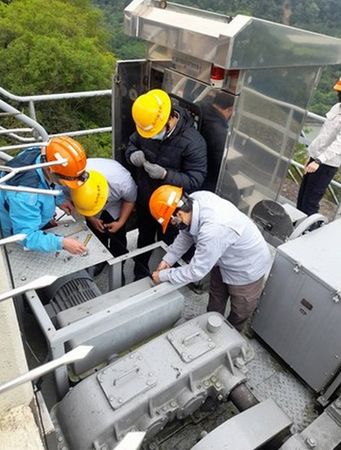 ▲「軒嵐諾」來勢洶洶，北水局加強防颱整備