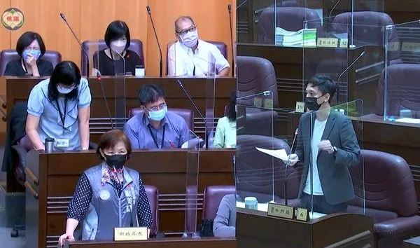 ▲桃園市議員牛煦庭揭市庫捉襟見肘「心裡負債」高達1500億！？