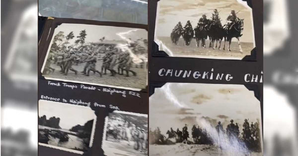 老闆相簿中的南京大屠殺照片應該要放在博物館。（圖／翻攝自TikTok）