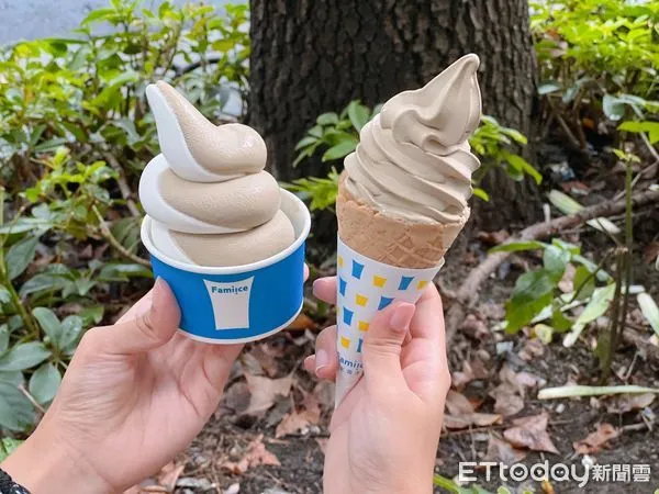 ▲▼全家「東方美人茶霜淇淋」回歸。（圖／記者蕭筠攝）