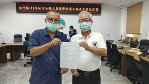 陳福海登記參選金門縣長！「浯海大戰」2度開打　3大願景曝