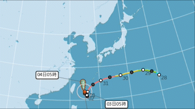 ▲▼軒嵐諾颱風路徑圖。（圖／中央氣象局）