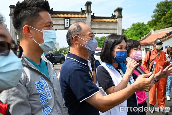 ▲國民黨高雄市長參選人柯志恩對陳麗娜事件發表看法             。（圖／記者吳奕靖翻攝）