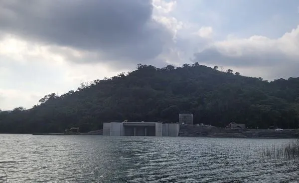 ▲石門水庫阿姆坪防淤隧道啟用　