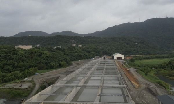 ▲石門水庫阿姆坪防淤隧道啟用　