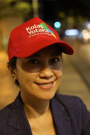 ▲▼民進黨花蓮縣長參選人Kolas Yotaka推出「Kolas帽」。（圖／Kolas Yotakak臉書）