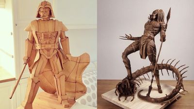 挪威藝術家「用薑餅做雕塑」　一件作品耗時5週餅乾烤不停