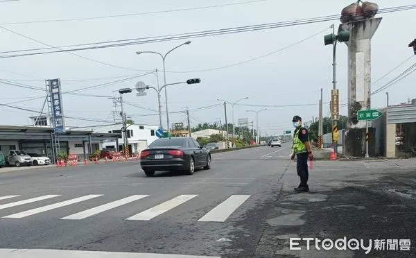 ▲3日中秋連假，潮州警方加強交通疏導作為             。（圖／記者陳崑福翻攝，下同）