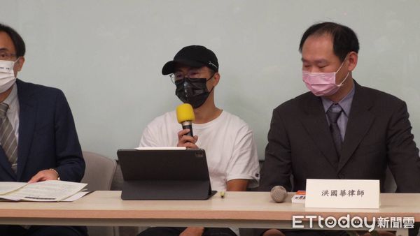 ▲▼林義傑誘捕盜版遭起訴，召開記者會喊冤。（圖／記者黃彥傑攝）