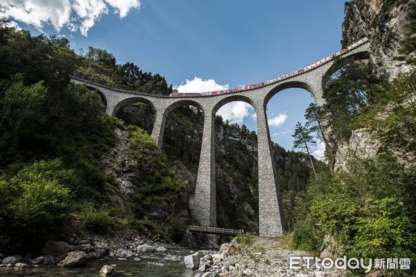 ▲柏連納景觀列車Bernina Express。（圖／飛達提供）