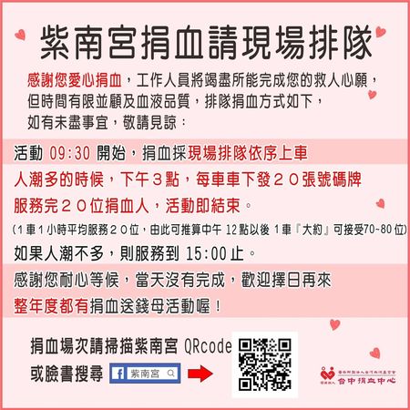 ▲▼紫南宮秋節大方送只限明天，捐血500cc即送虎年套幣招財錢母。（圖／ETtoday資料照）