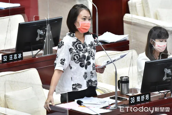 ▲▼台北市議員簡舒培市政總質詢。（圖／記者李毓康攝）