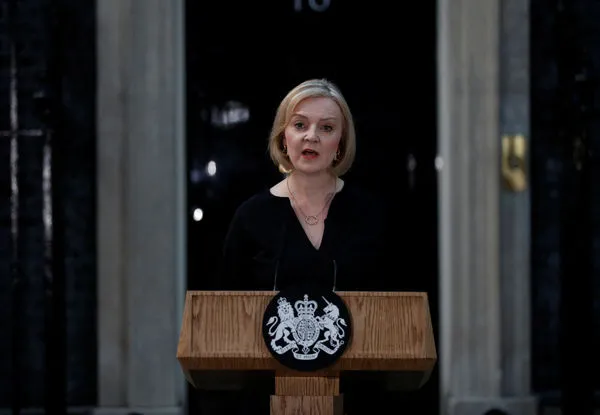 ▲▼英國史上第三位女首相、新上任的特拉斯（Liz Truss）。（圖／路透）