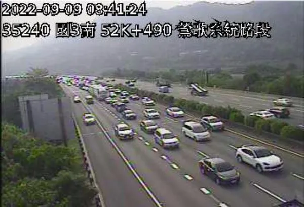 ▲▼中秋連假首日國道狀況。（圖／翻攝1968高公局網站）