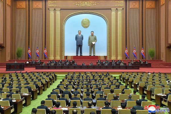 ▲▼北韓最高人民會議針對核武使用推動立法，訂出11項規範。（圖／路透）