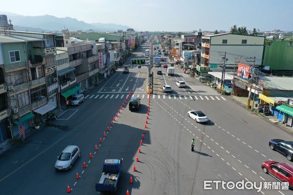 ▲中秋節連假第一天，屏鵝公路車流狀況            。（圖／記者陳崑福翻攝，下同）