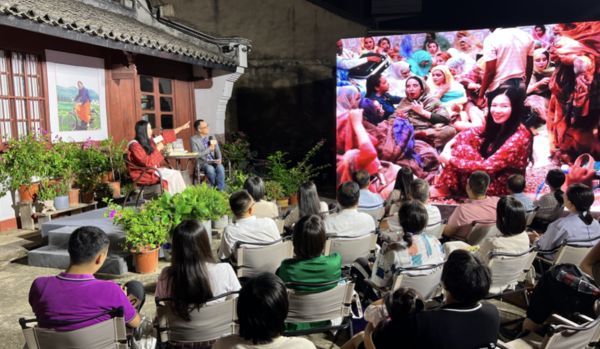 ▲小沙三毛文化村在中秋前夕舉辦故事分享會。（圖／主辦方提供）