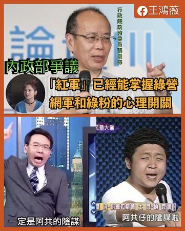 ▲▼王鴻薇10日批民進黨決策錯誤。（圖／翻攝自Facebook／王鴻薇）